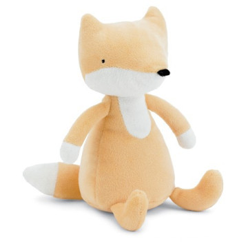 brown cute plush fox stuffed animal